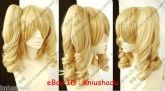 Peruca - Elizabeth Middleford com 2 Ponytail
